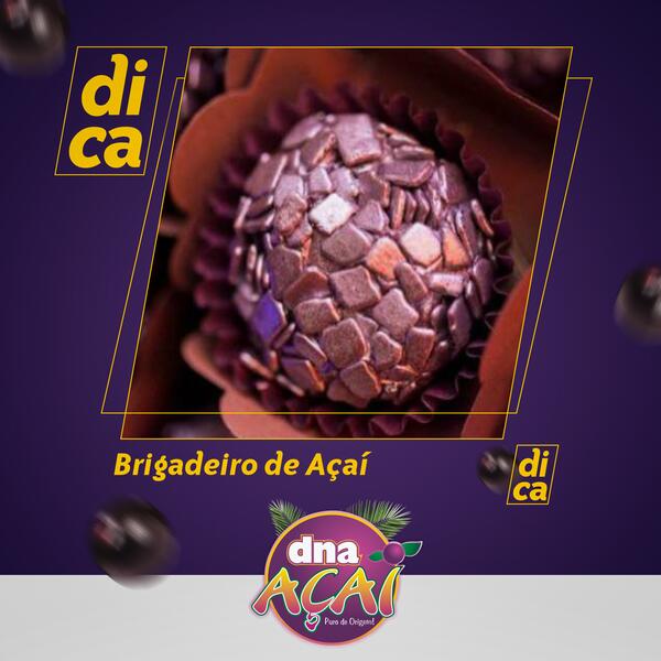 Receita: Brigadeiro de Açaí